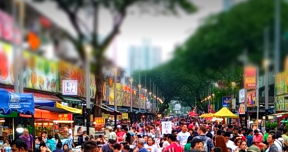 alor food street market kualaumpur