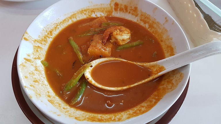prawn curry soup veggies at tweenz corner